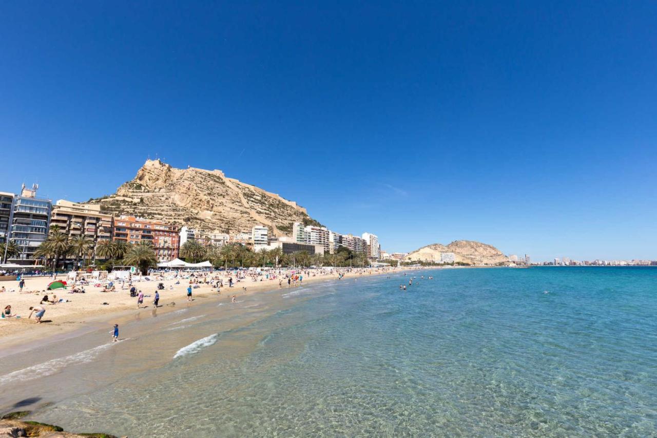 Alicante Colorful Center Bajo Apartment Exterior foto